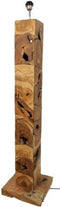 HSM Collection -Vloerlamp - teak - naturel