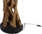HSM Collection-Vloerlamp Teak Root-40x40x130-Bruin/Zwart-Teak