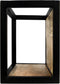 HSM Collection Wandbox Levels - 25x25 cm - mangohout/ijzer