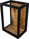 HSM Collection Wandbox Levels - 25x35 cm - mangohout/ijzer