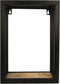 HSM Collection Wandbox Levels - 25x35 cm - mangohout/ijzer