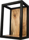 HSM Collection Wandbox Levels - 25x35 cm - mangohout/ijzer