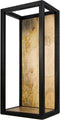 HSM Collection Wandbox Levels - 25x55 cm - mangohout/ijzer