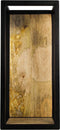 HSM Collection Wandbox Levels - 25x55 cm - mangohout/ijzer