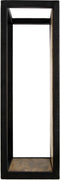 HSM Collection Wandbox Levels - 25x55 cm - mangohout/ijzer
