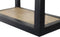 HSM Collection Wandbox Levels - 35x20 cm - mangohout/ijzer
