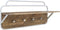HSM Collection Wandbox Levels - 55x25 cm - mangohout/ijzer