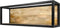 HSM Collection Wandbox Levels - 75x25 cm - mangohout/ijzer