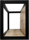 HSM Collection Wandbox Levels - 75x25 cm - mangohout/ijzer