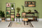 HSM Collection Wandbox Levels - 75x25 cm - mangohout/ijzer