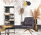 HSM Collection-Wanddecoratie -61x47x2-Zwart/Goud-Metaal