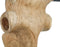 HSM Collection wanddecoratie Buffelkop - naturel/zwart - teak