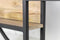 HSM Collection -Wanddecoratierek - ø100 cm - mangohout/metaal