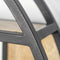HSM Collection -Wanddecoratierek - ø100 cm - mangohout/metaal