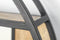 HSM Collection -Wanddecoratierek - ø100 cm - mangohout/metaal