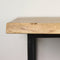HSM Collection-Wandkapstok Met Plank 6 Haken-90x30x30-Naturel/Zwart-Acacia/Metaal