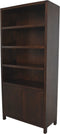 HSM Collection Wandkast Teak Fineer Bruin 4 Vakken