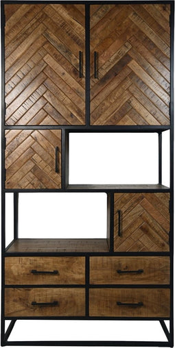 HSM Collection Wandkast Verona Mango Naturel
