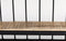 HSM Collection Wandplank - 50x50 cm - mangohout/ijzer
