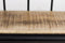 HSM Collection Wandplank - 50x50 cm - mangohout/ijzer