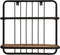 HSM Collection Wandplank - 50x50 cm - mangohout/ijzer