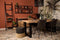 HSM Collection Wandplank Levels - 25x70 cm - mangohout/ijzer