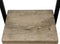 HSM Collection Wandplank Levels - 25x70 cm - mangohout/ijzer