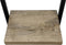 HSM Collection Wandplank Levels - 51x32 cm - mangohout/ijzer
