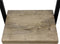 HSM Collection Wandplank Levels - 70x32 cm - mangohout/ijzer
