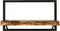 HSM Collection-Wandplank Levels Live Edge -56x22x32-Naturel/Zwart-Acacia/Metaal