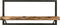 HSM Collection-Wandplank Levels Live Edge -70x22x32-Naturel/Zwart-Acacia/Metaal