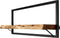 HSM Collection-Wandplank Levels Live Edge -70x22x32-Naturel/Zwart-Acacia/Metaal