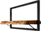 HSM Collection-Wandplank Levels Live Edge -56x22x32-Naturel/Zwart-Acacia/Metaal