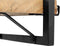 HSM Collection-Wandplank Levels Live Edge -25x22x32-Naturel/Zwart-Acacia/Metaal