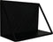 HSM Collection-Wandplank Verona-50x20x30-Zwart-Mango/Metaal