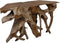 HSM Collection-Wandtafel Teak Root Two Tone-120x45x80-Naturel-Teak