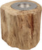 HSM Collection-Waxinelichthouder-ø10x10-Naturel-Teak