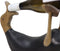 HSM Collection-Wijnfleshouder Duck-33x15x26-Zwart/Naturel-Bamboe/Teak