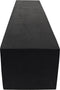 HSM Collection-Zwevend TV Meubel-160x35x30-Zwart-Mango