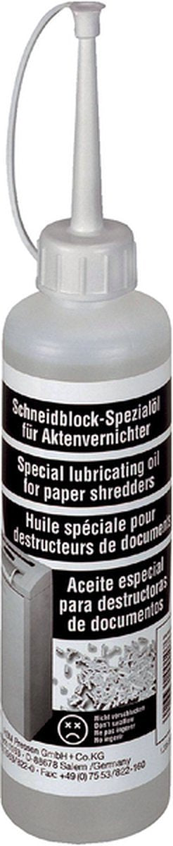 HSM Olie voor Papiervernietiger - 250ml