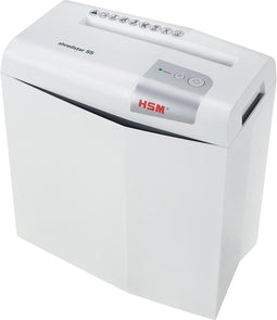 HSM S5 Papiervernietiger Papierversnipperaar 22 cm 62 dB Zilver, Wit