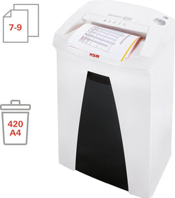 HSM SECURIO B22 - Papierversnipperaar - veiligheidsniveau 5 - snippers - 9 vellen