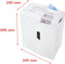 HSM shredstar X10 - Papierversnipperaar - veiligheidsniveau 4 - snippers - 10 vellen
