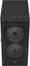 Aerocool Graphite - Middle Tower PC Behuizing - 3x 140mm ARGB - Zwart (3x)