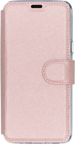 Accezz Hoesje Geschikt voor Samsung Galaxy S9 Hoesje Met Pasjeshouder - Accezz Xtreme Wallet Bookcase - Roze