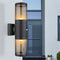 Globo Xeloo - Wandlamp - 2 lichtpunten - Zwart - Metaal - IP44