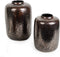 Keramiek Vaas Bruin Brons Antiek H25cm