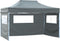 vidaXL - Vouwtent - pop-up - met - 4 - zijwanden - 3x4,5 - m - antraciet