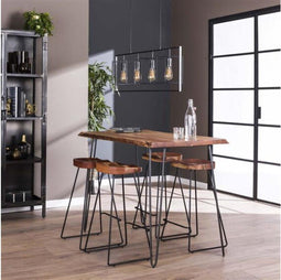 Bartafel Timber Acacia 130x70 cm - Naturel