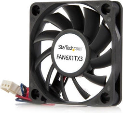 Startech FAN6X1TX3 - CPU Cooler Fan 60x10mm - 12V - Zwart